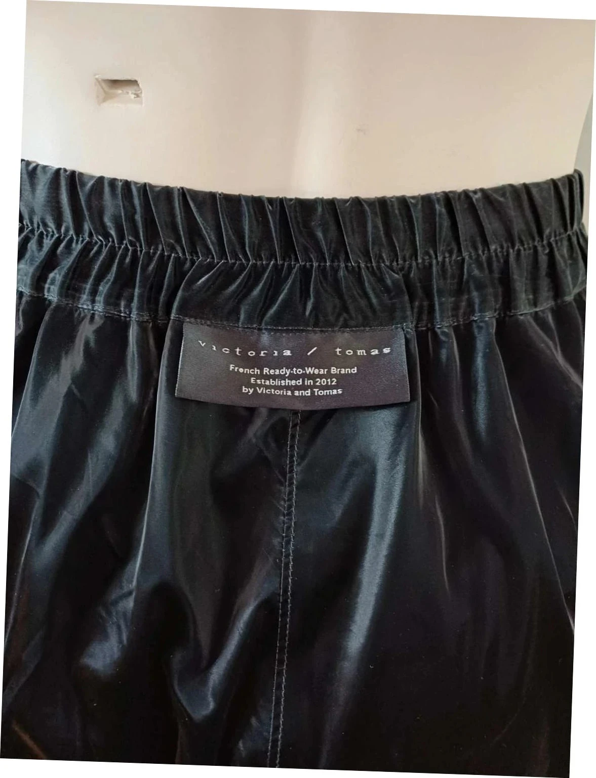 Pièce de créateur Pantalon Réversible Défilé – VictoriaTomas neuf – photo 6